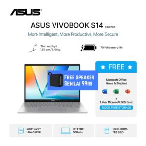 ASUS VivoBook S 14 OLED