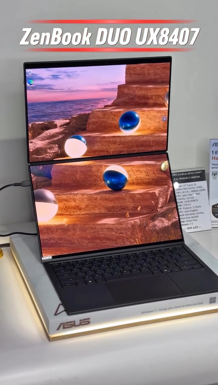 đź’»Asus ZenBook Duo UX8407 - Gambar 2