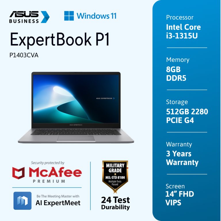 Asus Expertbook P1 - P1403CVA‑S63850WS