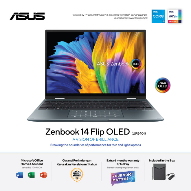 ASUS ZenBook 14 Flip OLED UP5401