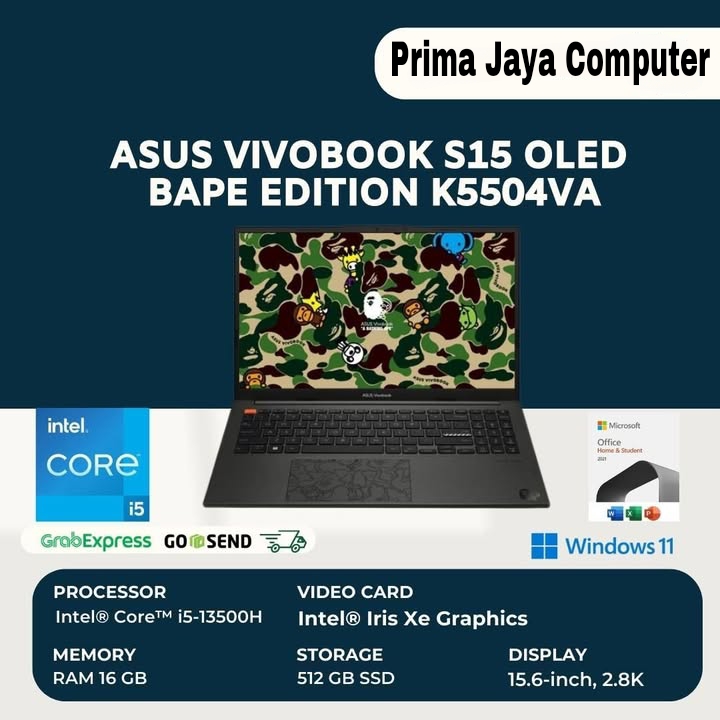 ASUS VivoBook S15 OLED K5504VA