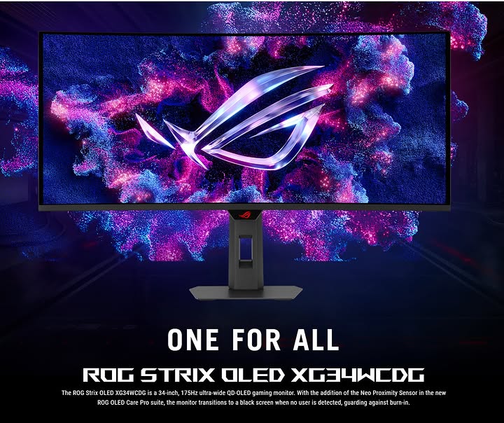ASUS ROG Strix OLED XG34WCDG